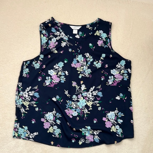 Christopher and Banks Sleeveless Blouse - Picture 1 of 5